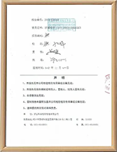 CMA空氣檢測檢測報(bào)告樣本